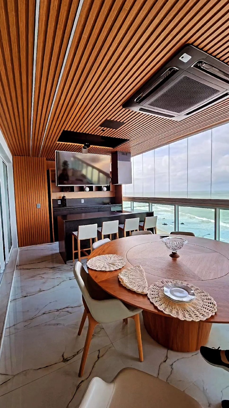 Apartamento na praia