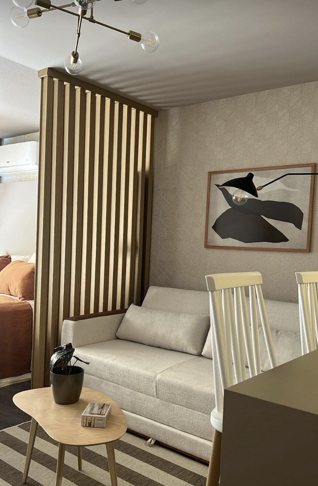 Divisoria Breeze en ambiente integrado