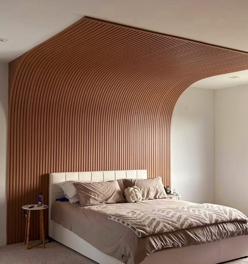 BTO slatted panel in a project outside Brazil