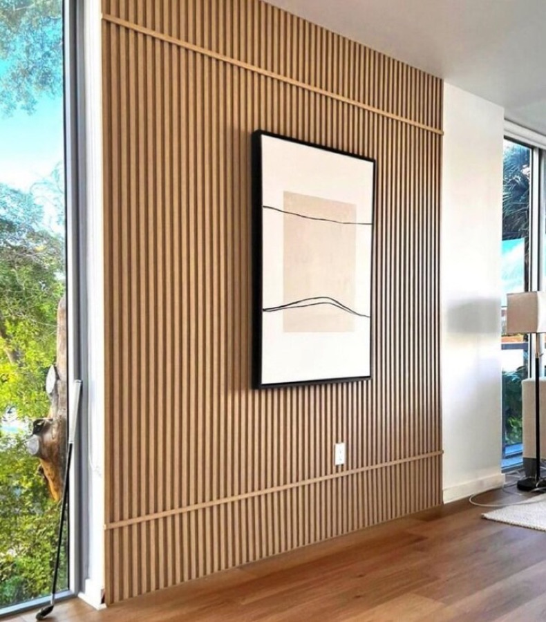 BTO slatted panel in a project outside Brazil