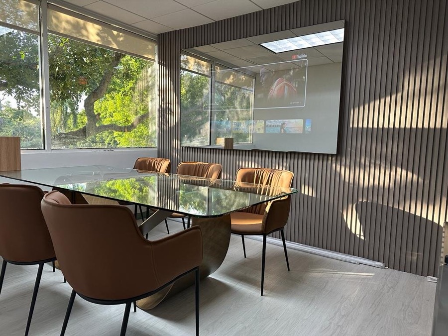 BTO slatted panel in a project outside Brazil