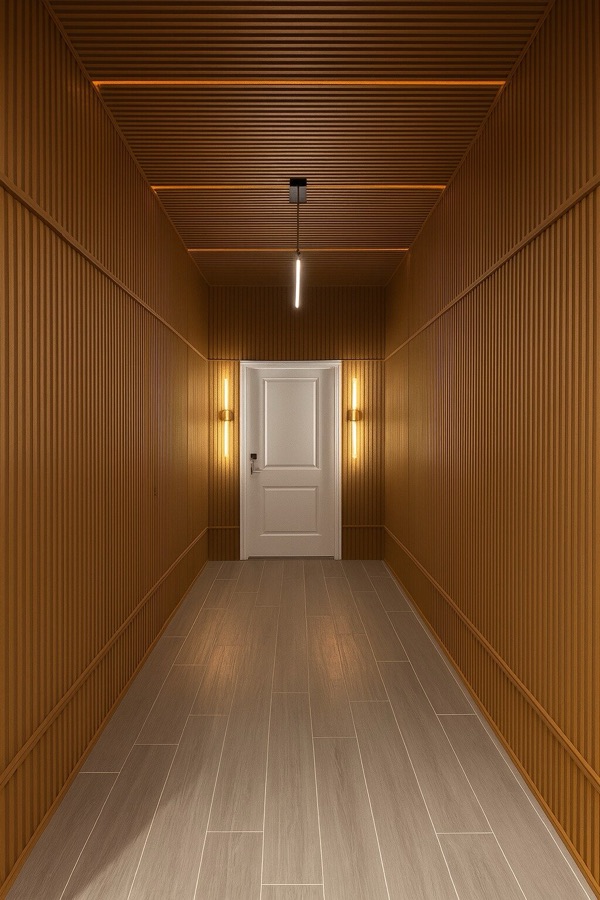 BTO slatted panel in a project outside Brazil