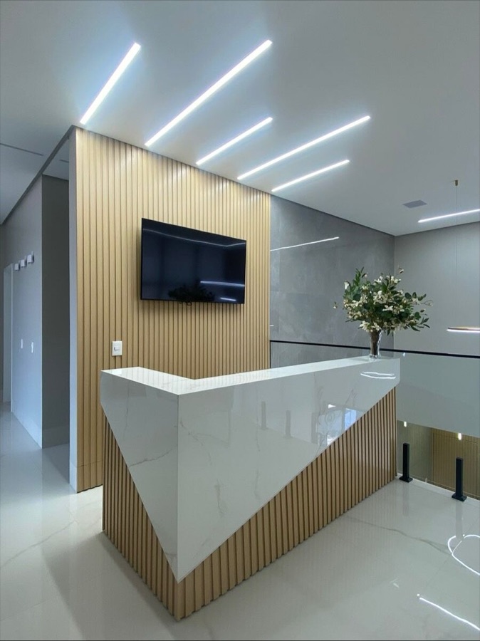 BTO slatted panel in a project outside Brazil