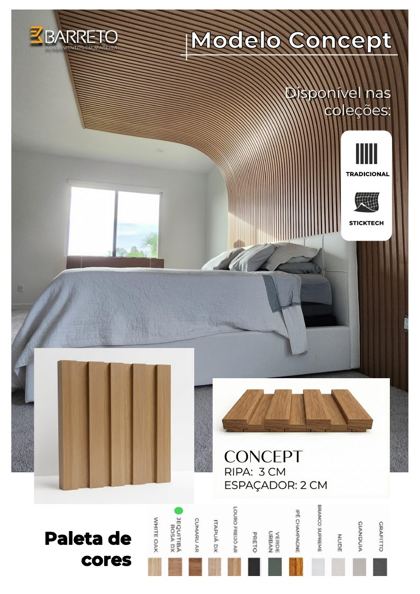 Página do modelo Concept